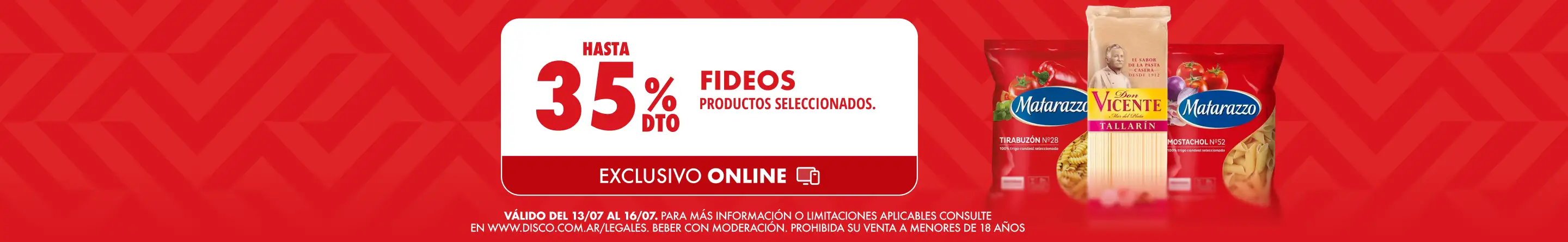 Fideos y más