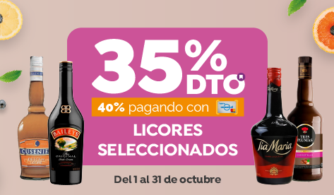 Jumbo Prime | 35% en Licores