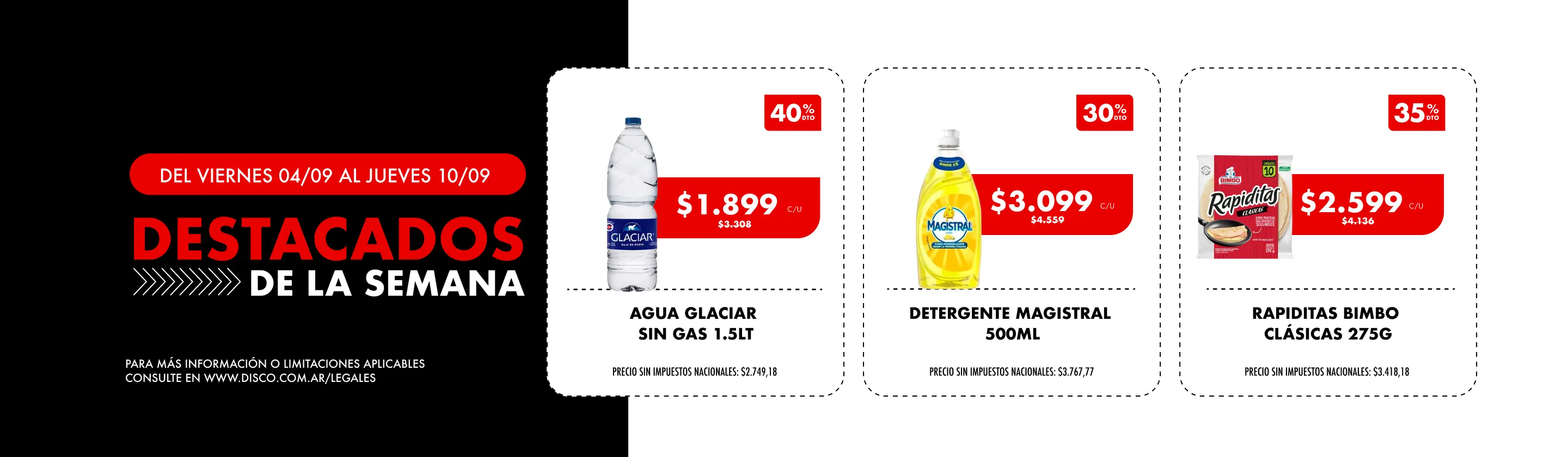 Destacados de la semana