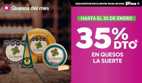 Hasta 35% en Quesos