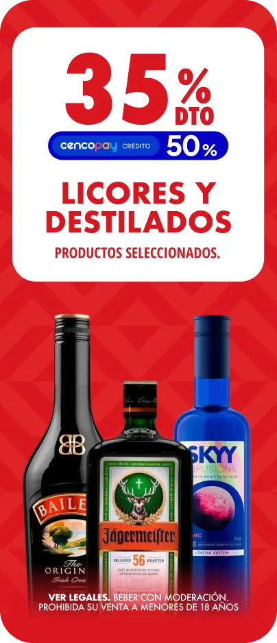 Licores y Destilados