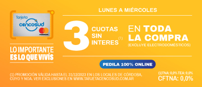 3 CSI en toda la compra