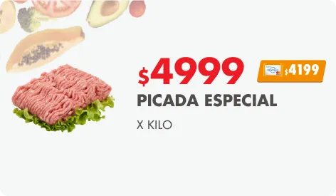 $4999 ($4199 TCenco) en Picada Especial x kG