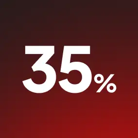 35%