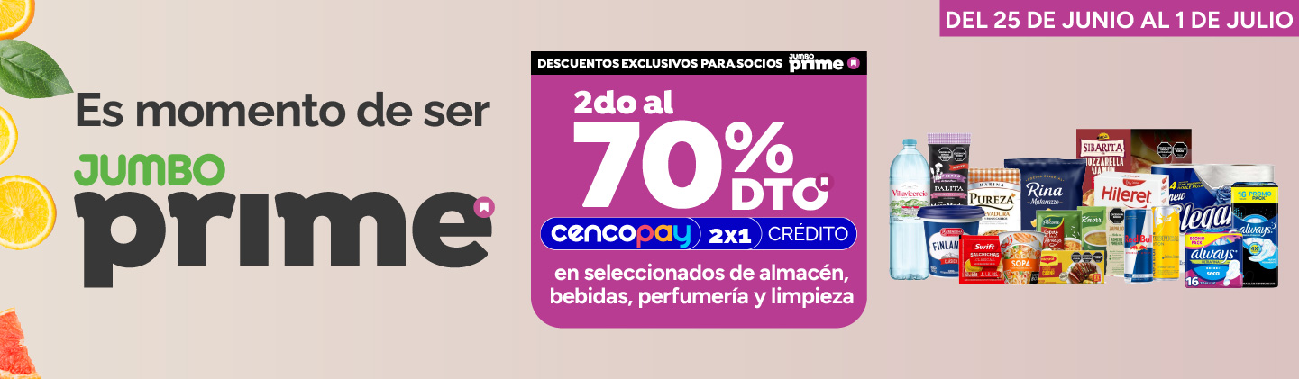 2do al 70% en Almacén y más