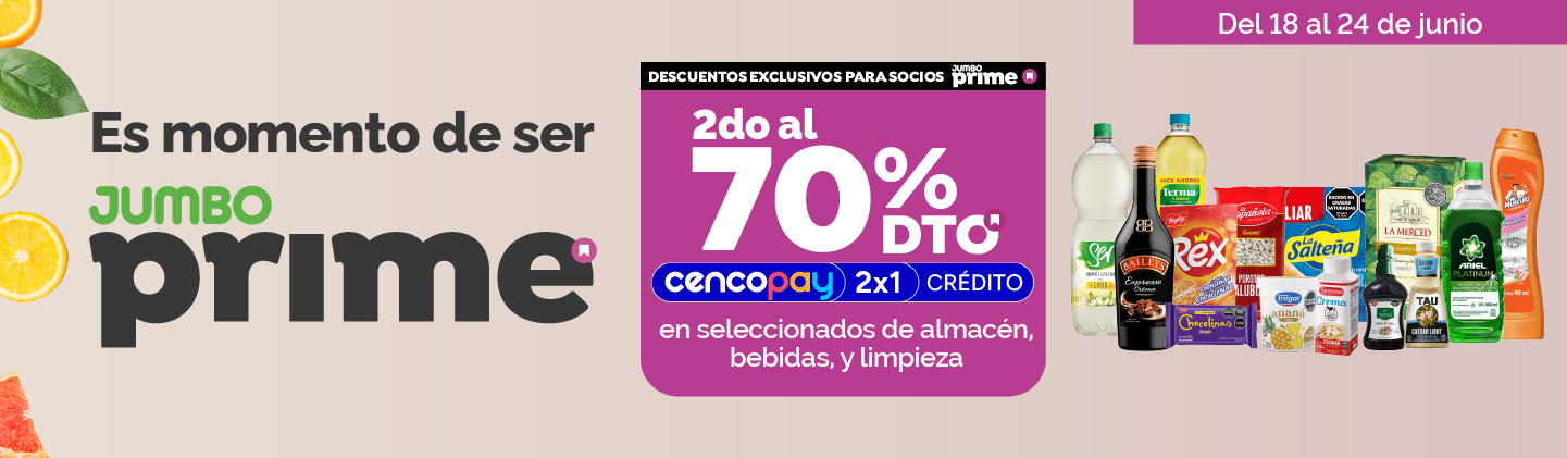 2do al 70% en Almacén y más