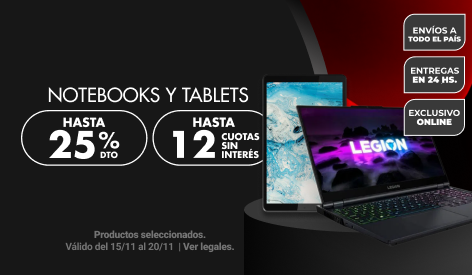 Notebook y Tablets