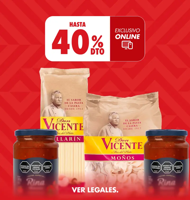 Fideos y más