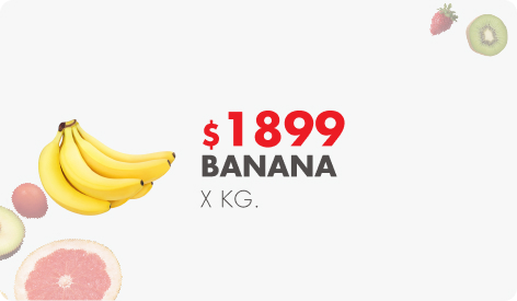 $1899 en Banana  x Kg