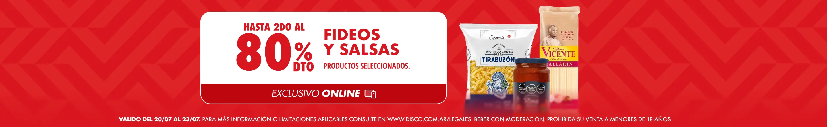 Fideos y más