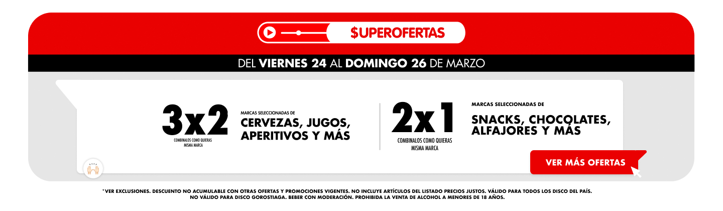 Disco | Super Ofertas - 24.03 al 26.03