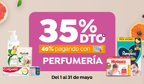 35% en Perfumería