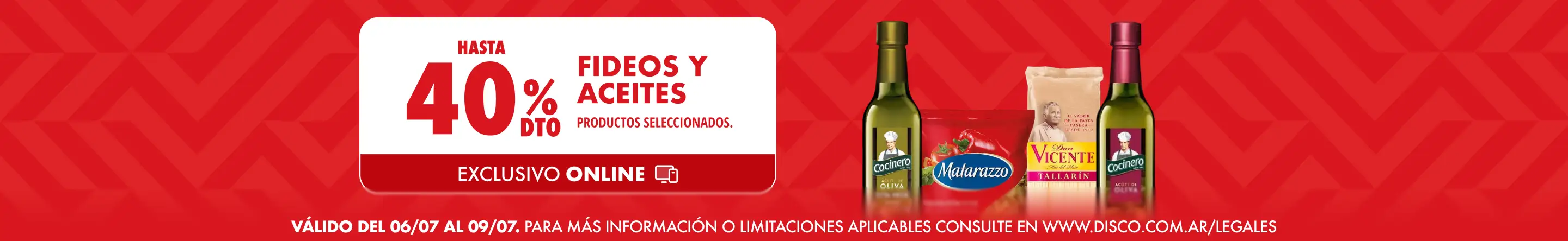Fideos y más