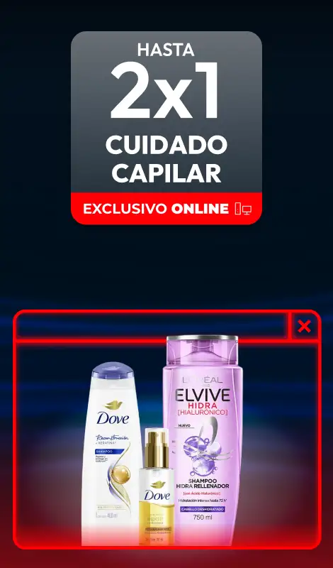Hasta 2x1 en Cuidado Capilar