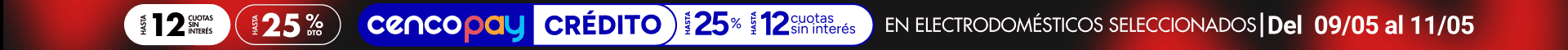 Hasta 25%