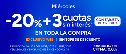 3CSI y 20%