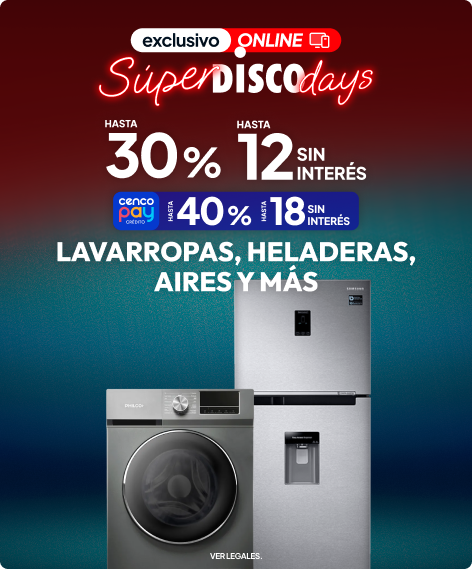Lavarropas y más | Super Disco Days