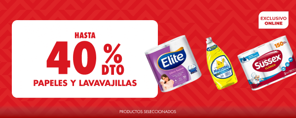 Hasta 40%