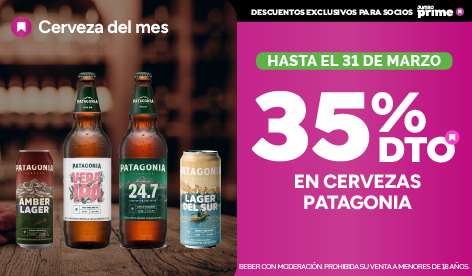 Hasta 35% en Cervezas